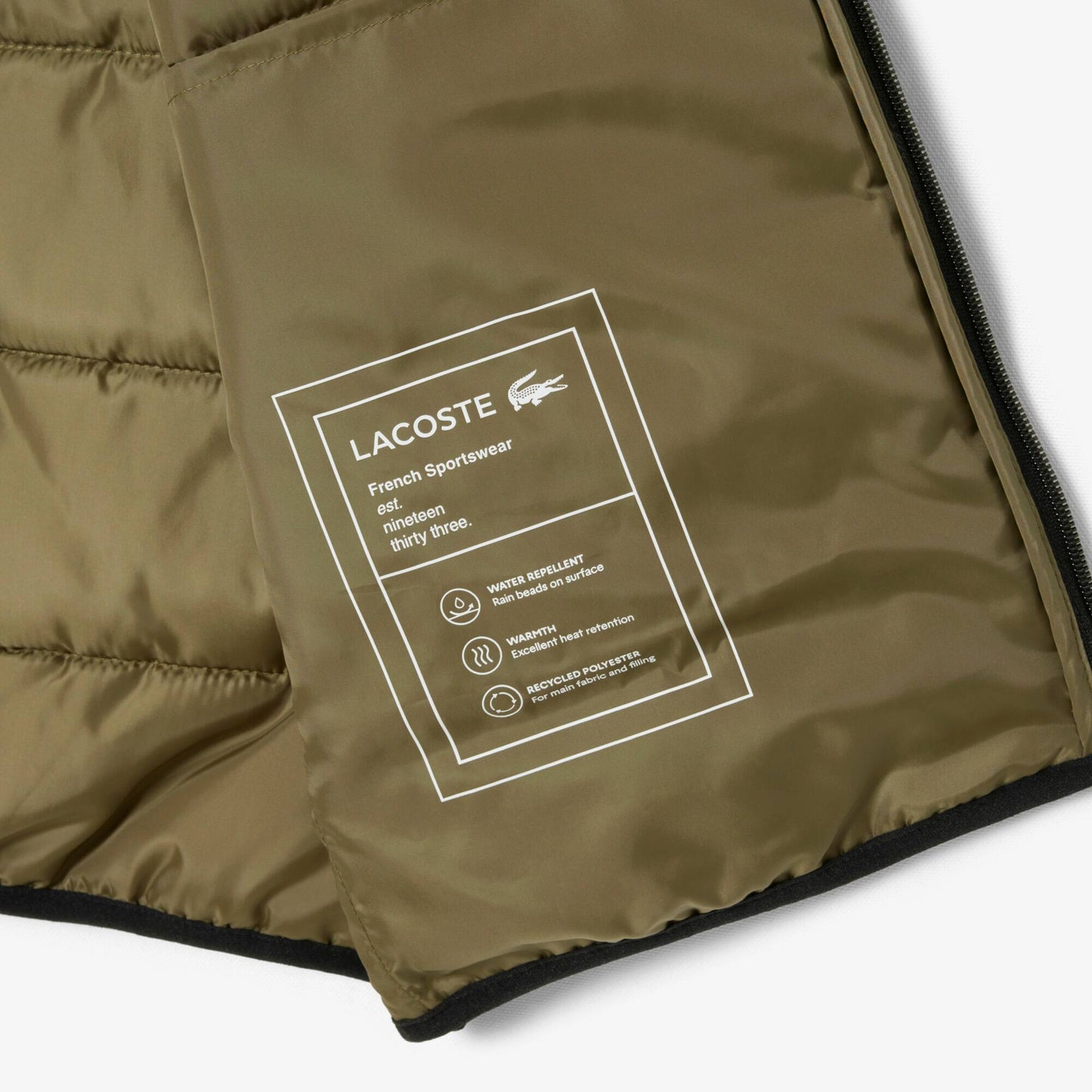 Sleeveless Water-Repellent Jacket