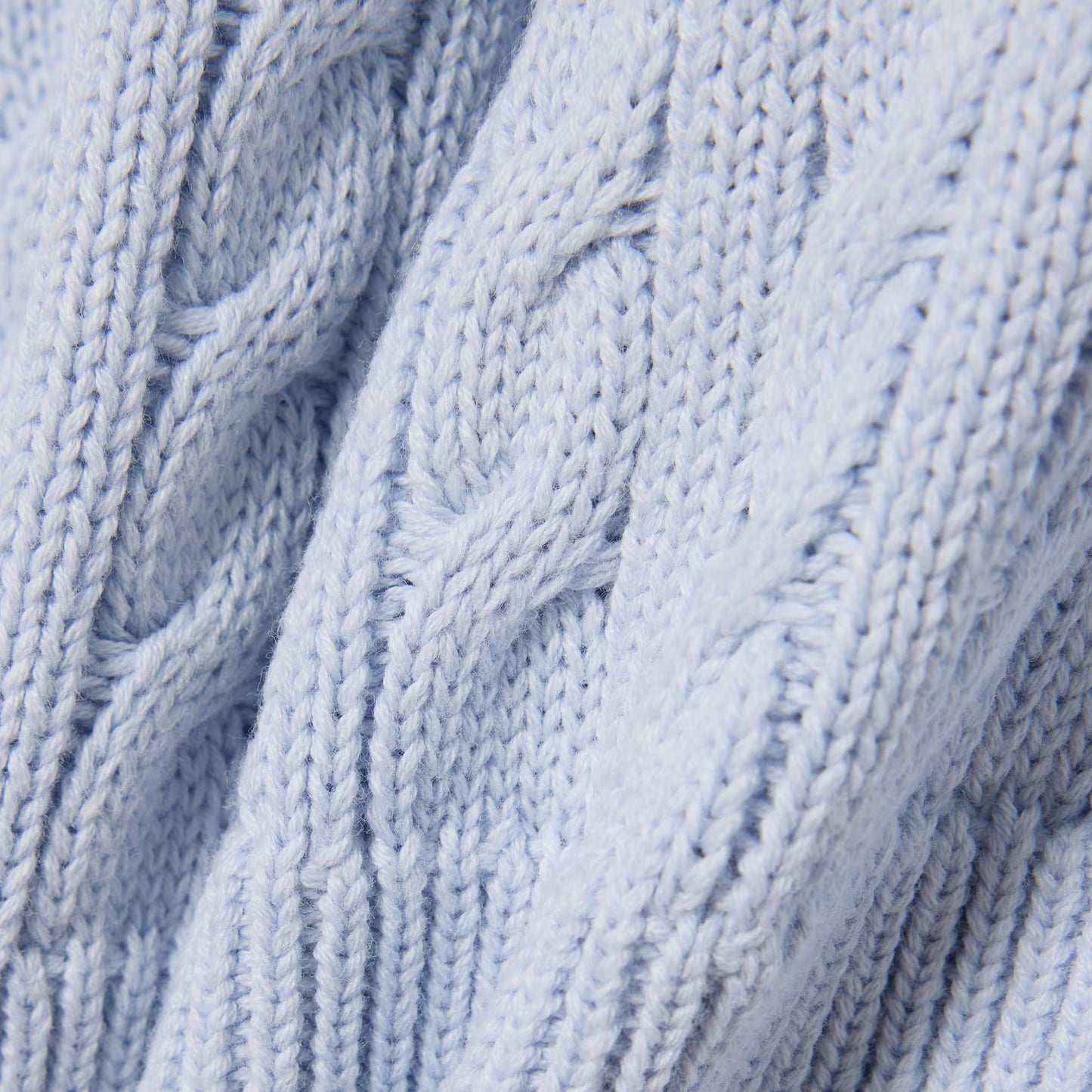 Cable Knit Cotton Sweater
