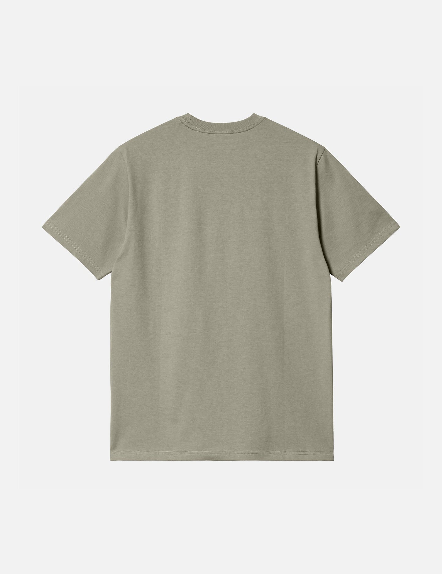 T-shirt à poche (régulier) - Vert Yucca