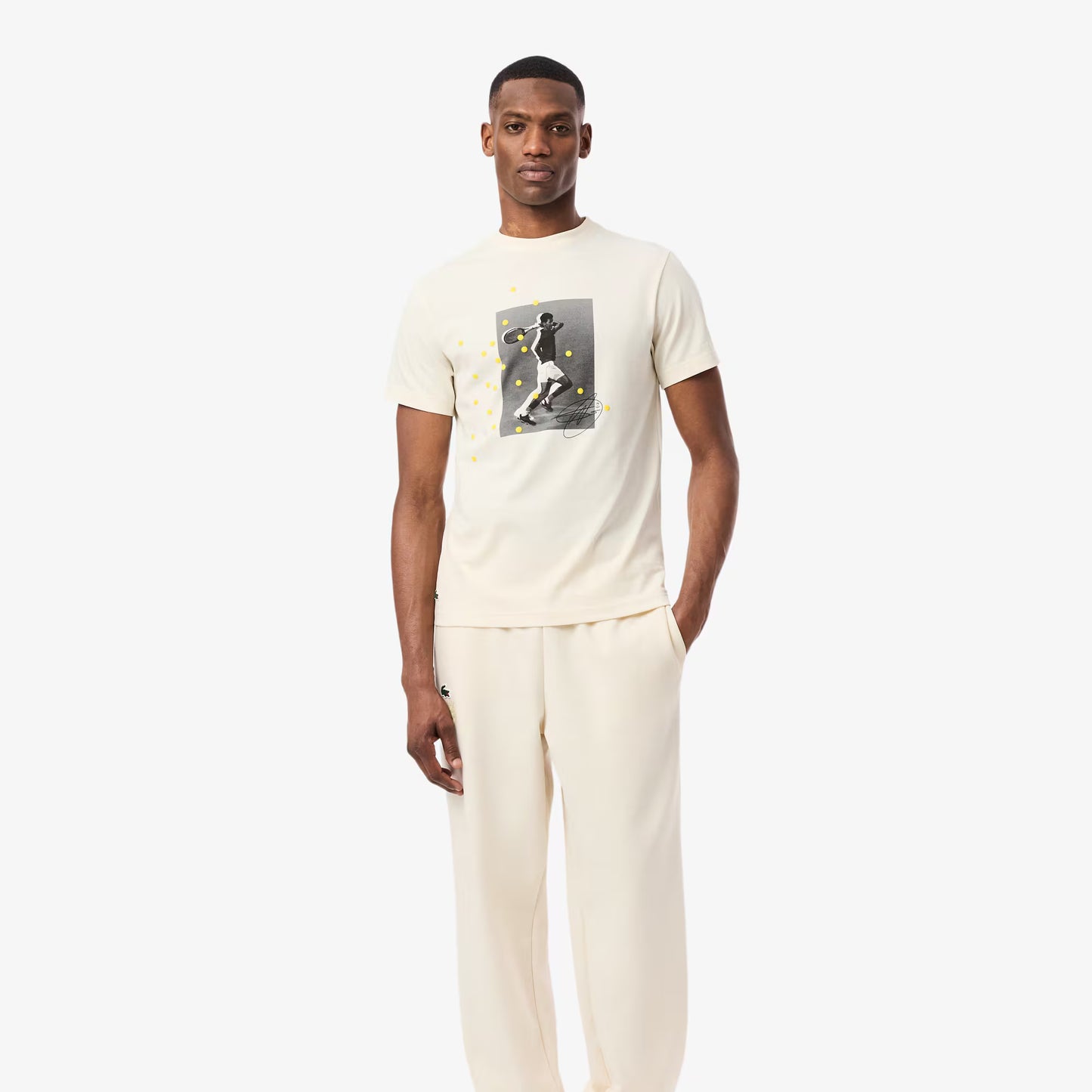 Lacoste Tennis x Novak Djokovic Grafik-T-Shirt