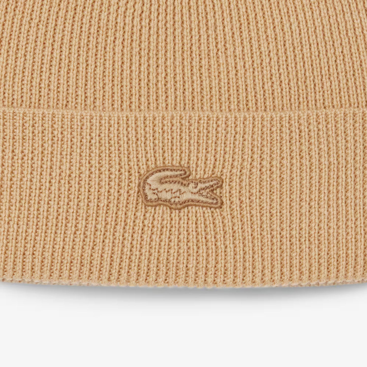 Ribbed Cuff Wool Beanie