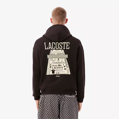 Loose Fit Printed Hoodie