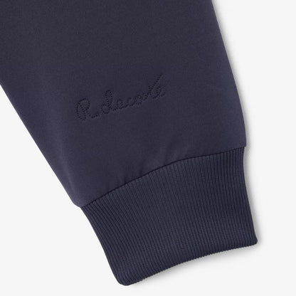 High Neck Embroidered Signature Jacket