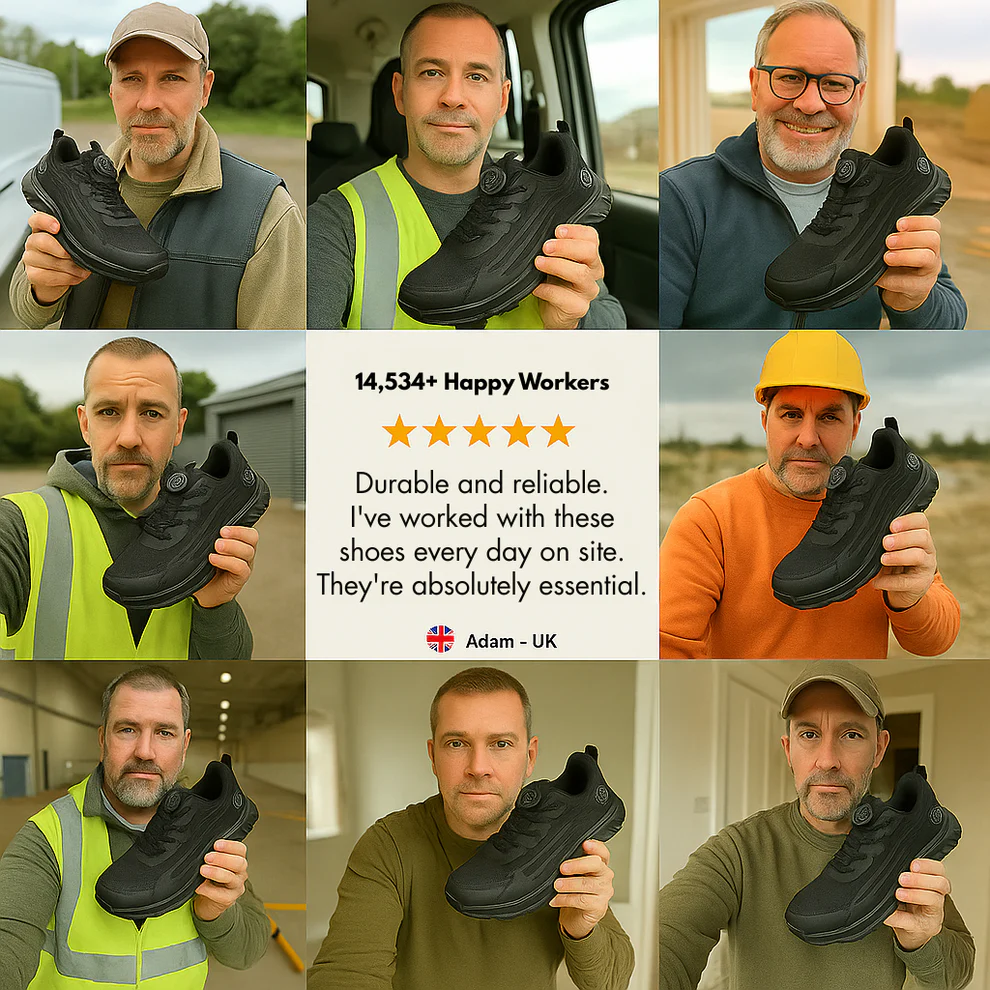 AirStride™ 2.0 Safety Shoes – Finally, Work Boots That Don't Kill Your Feet