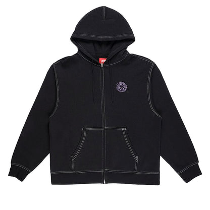 Skate Swirl Kapuzenpullover mit Reißverschluss