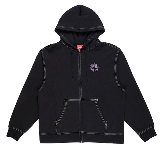Skate Swirl Kapuzenpullover mit Reißverschluss