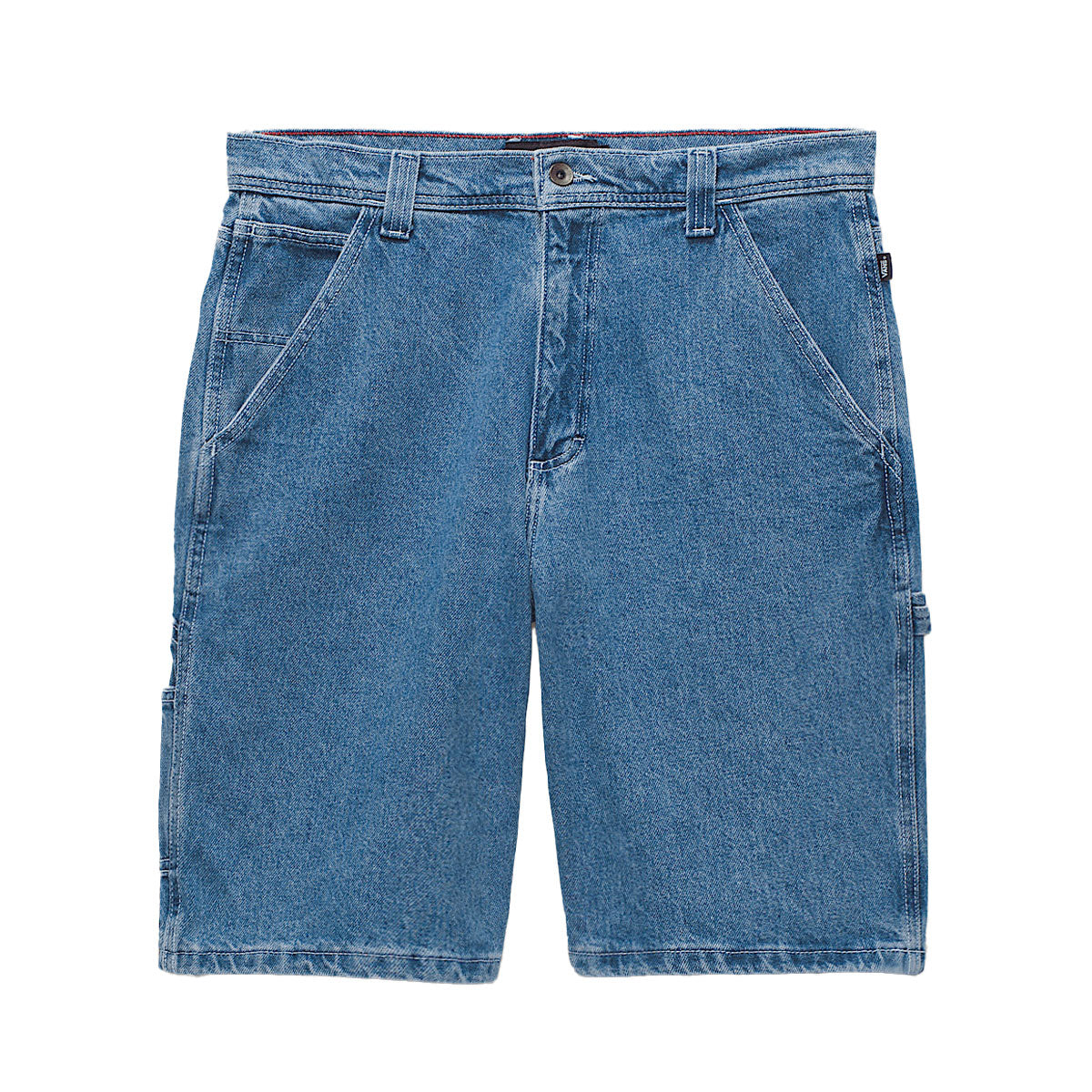Drill Chore Loose Denim Shorts