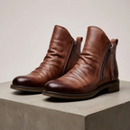 Alejandro Leather Ankle Boots