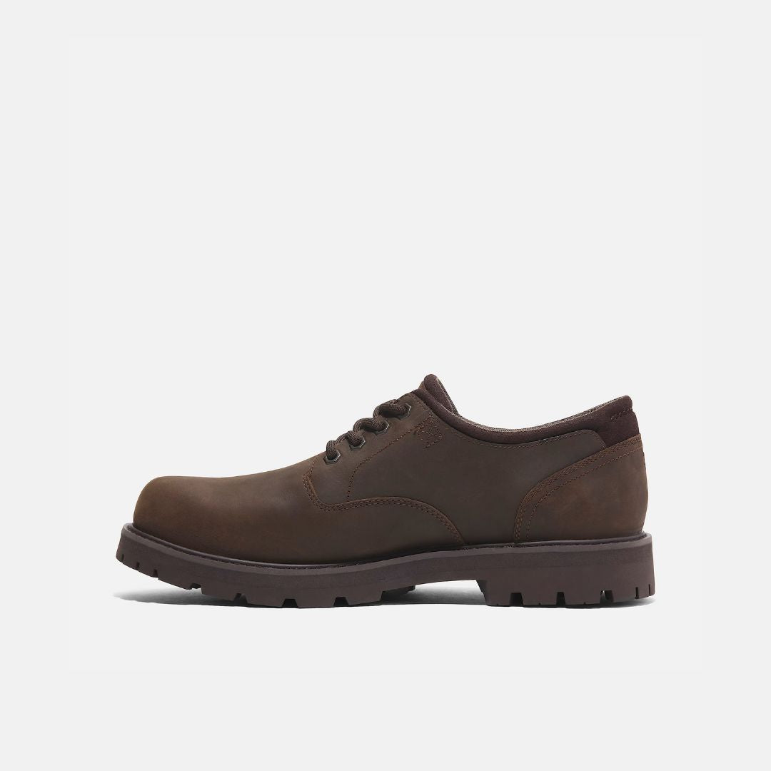 Britton Road Lace-Up Water-Resistant Shoe Dark Brown Full Grain