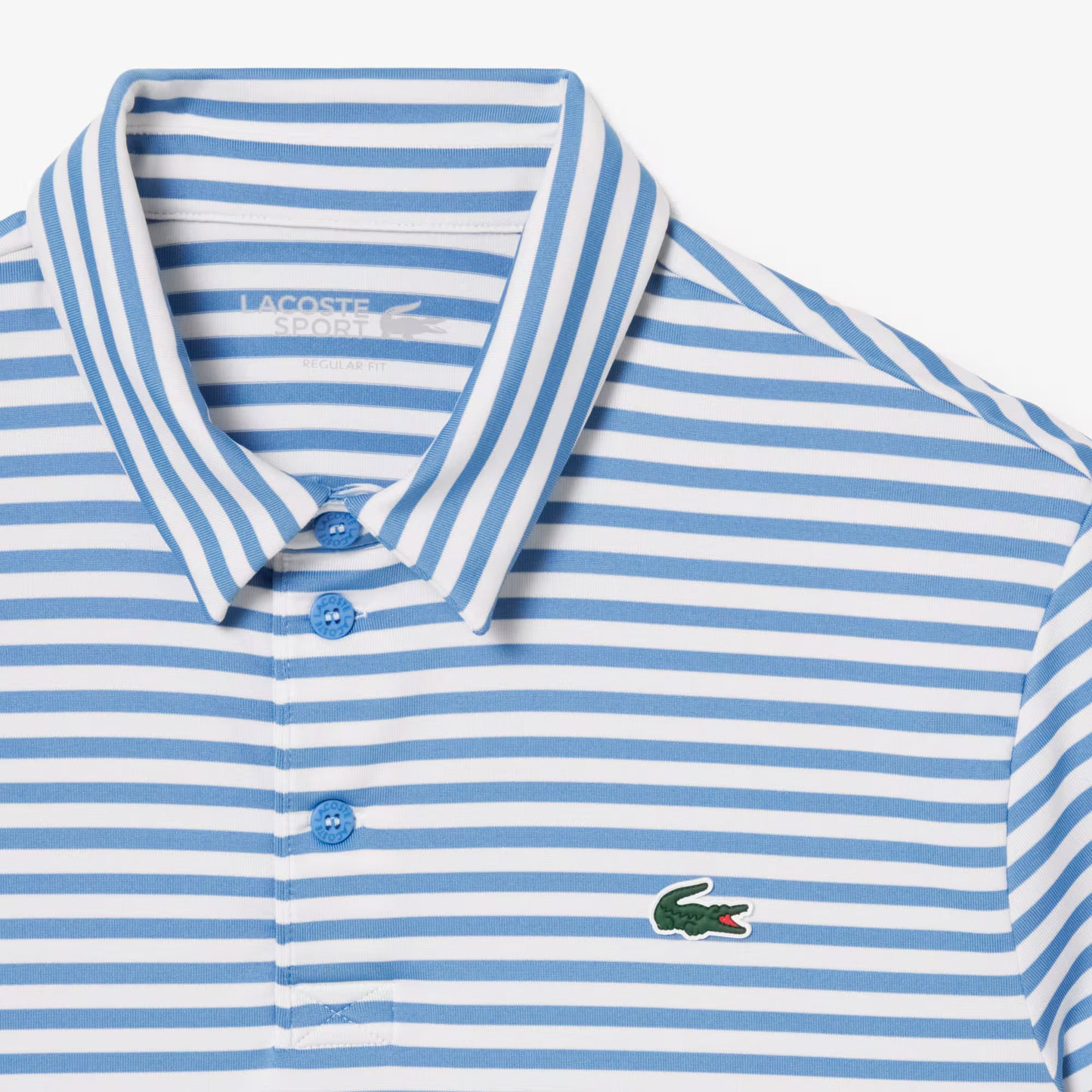 Regular Fit Ultra Dry Striped Golf Polo Shirt