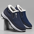 Men's Outdoor Slip-on Warm Boots - Slip-resistant, Puncture-resistant - Arch Support, Wide Toe