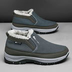 Men's Outdoor Slip-on Warm Boots - Slip-resistant, Puncture-resistant - Arch Support, Wide Toe