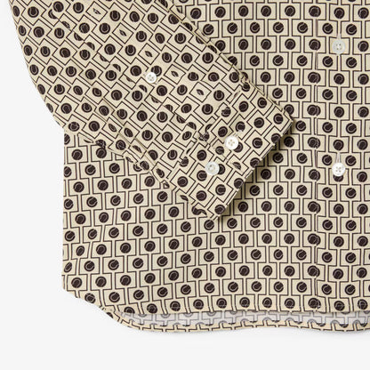 Regular Fit Printed Cotton Shirt