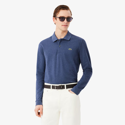 Klassisches L.12.12 Langarm-Poloshirt