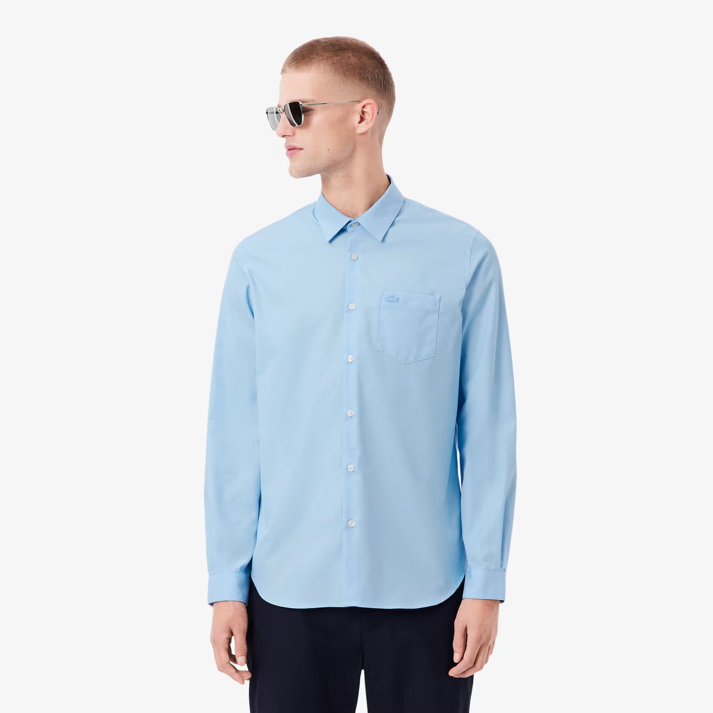 Regular Fit Cotton Poplin Shirt