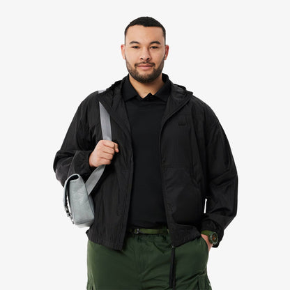Water-Repellent Packable Nylon Jacket