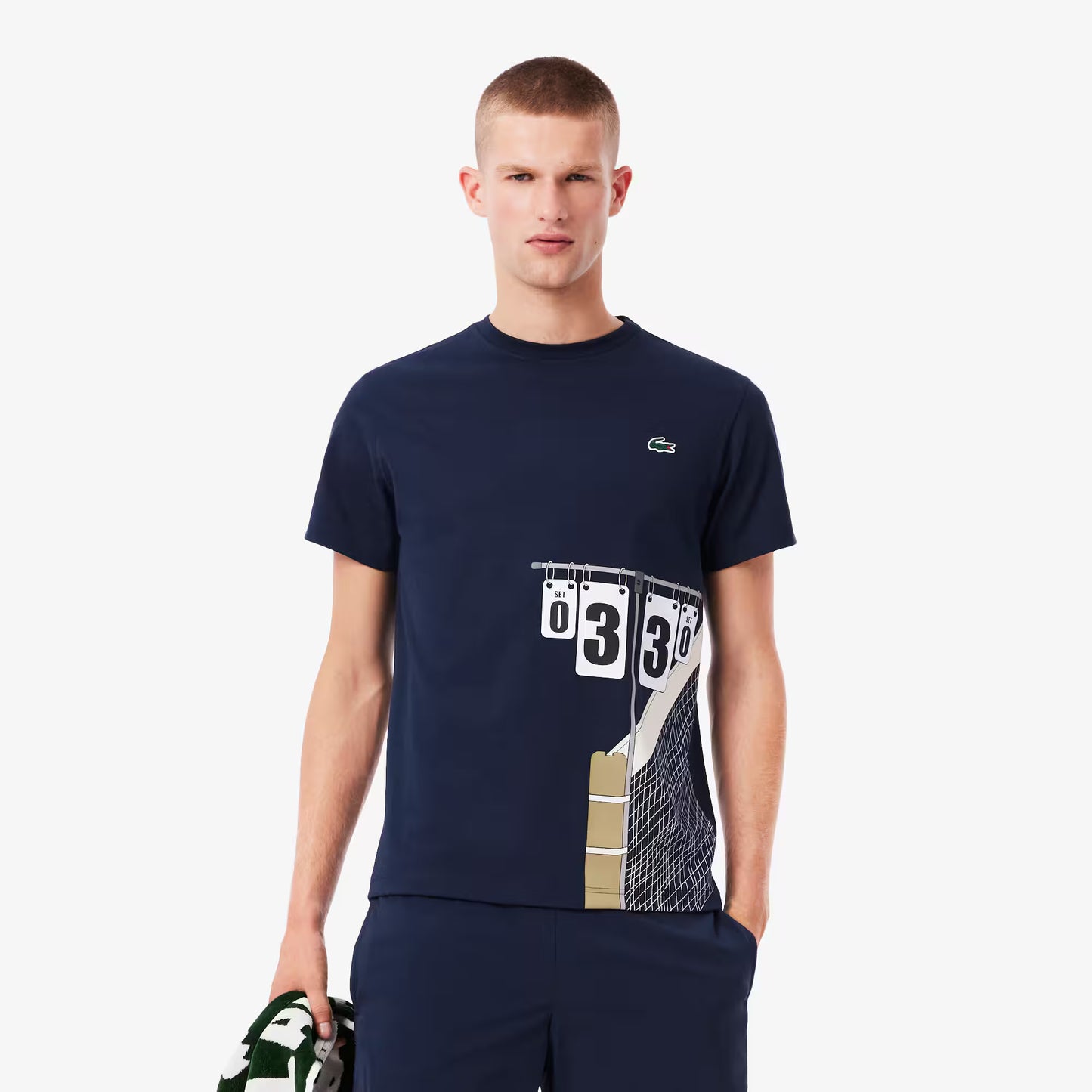 Ultra Dry Tennis-T-Shirt mit Heritage-Print