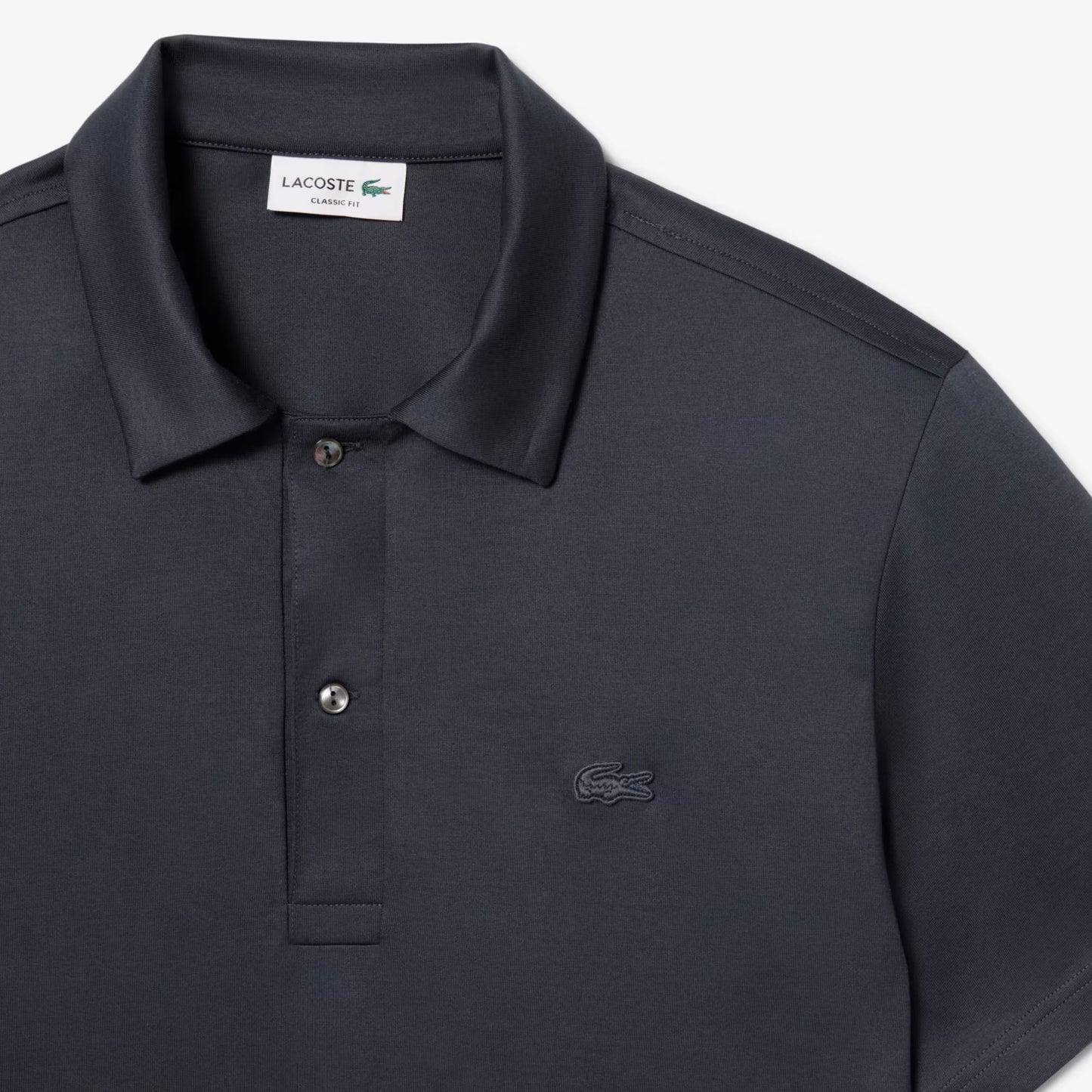 Paris Classic Fit Open Neck Embroidered Polo Shirt
