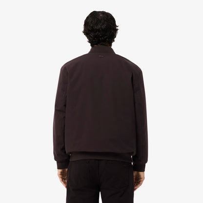 Retro Badge Water-Repellent Bomber Jacket