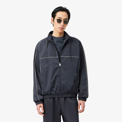 Water-Repellent Trim Accent Track Jacket