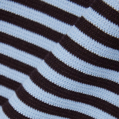 Classic Fit Textured Striped Polo Shirt