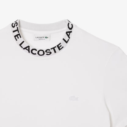 Jacquard Branded Pique T-shirt