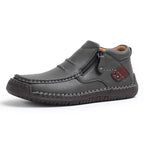 Men’s Handmade Premium Leather Slip-On Driving Boots