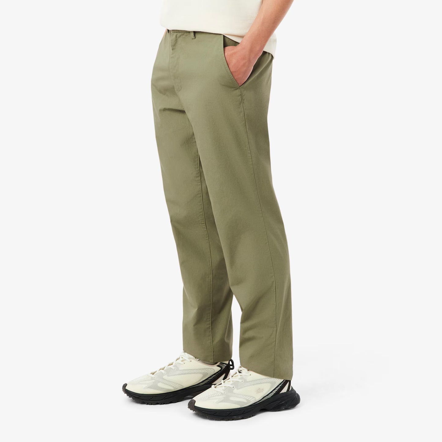 Regular Fit Cotton Twill Chino Pants