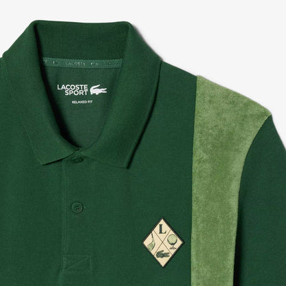 Relaxed Fit Pique Golf Polo Shirt