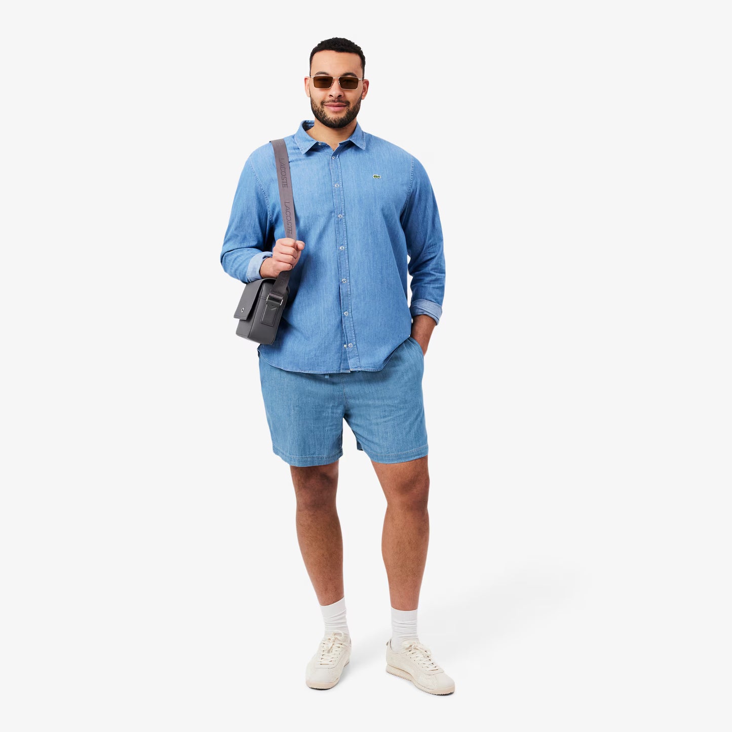 Relaxed Fit Denim Shorts