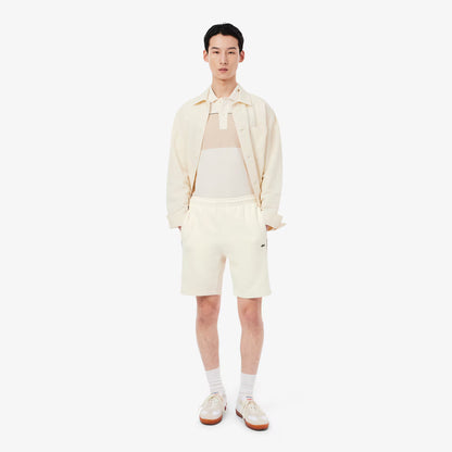 Regular Fit Colour-Block Fleece Shorts