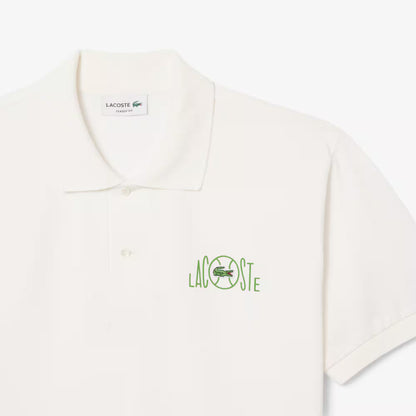 Classic Fit Graphic Branding Polo Shirt