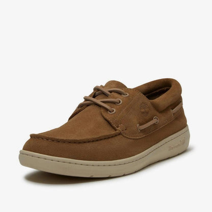 Portofino Pier Boat Shoe Medium Beige Nubuck
