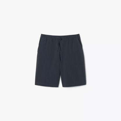 Cotton Seersucker Shorts