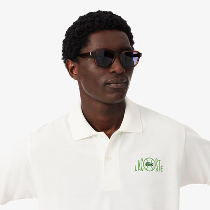 Classic Fit Graphic Branding Polo Shirt