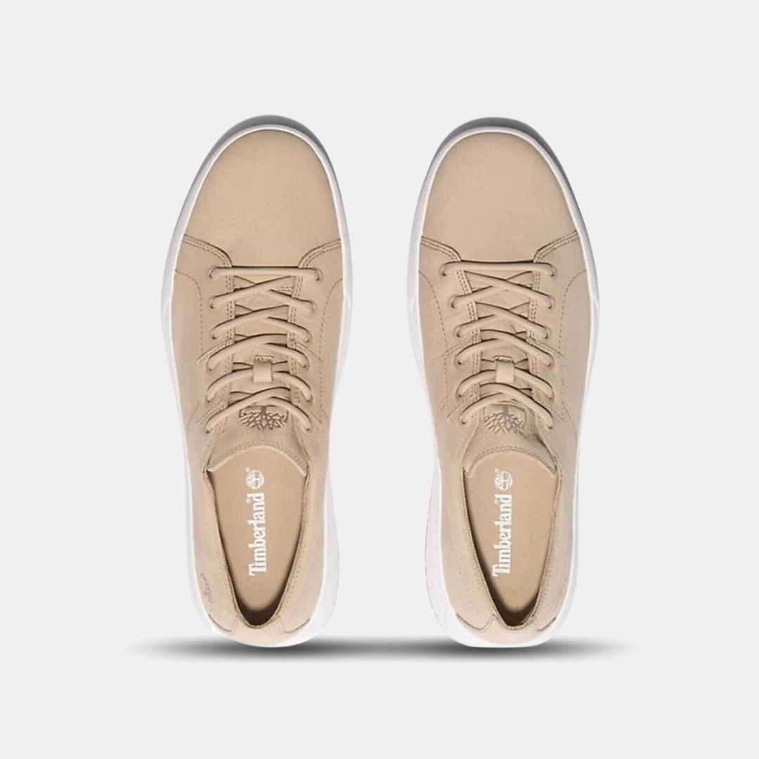 Maple Grove Low Lace Sneaker Light Beige Nubuck