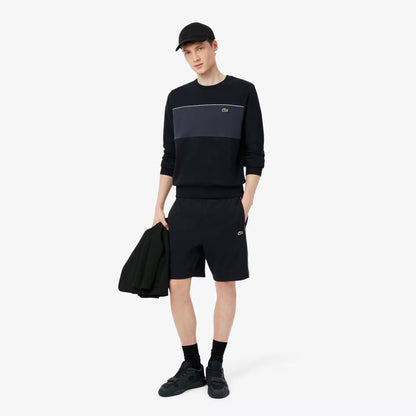 Regular Fit Colour-Block Fleece Shorts