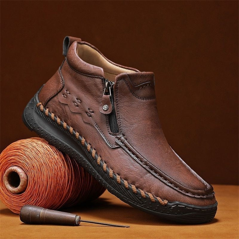 ⏰Last Day! 45% OFF 🔥Men's Handmade Genuine Leather Orthopedic Boots