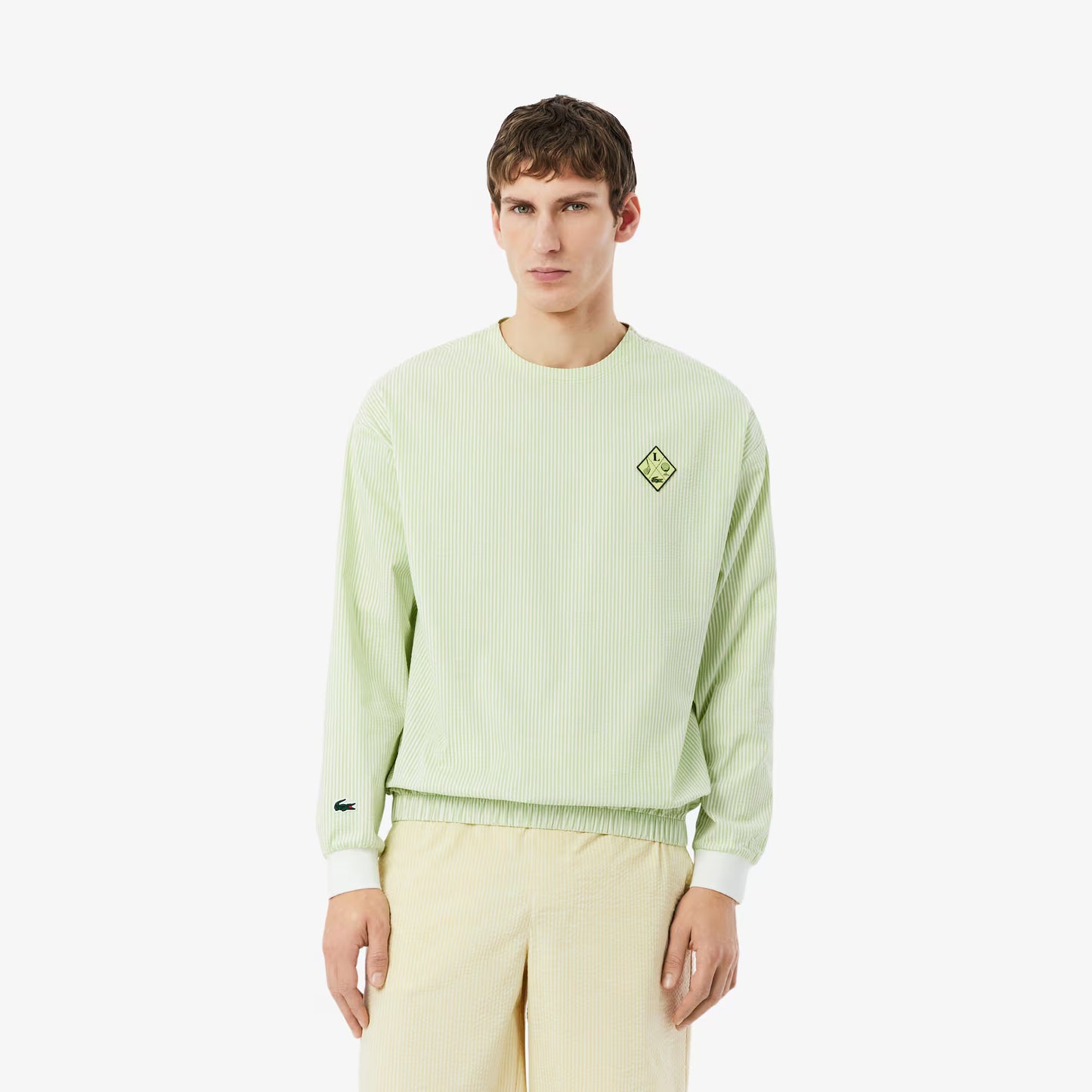 Ultra Dry Seersucker Golf-Sweatshirt