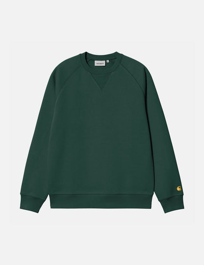 Sweat-shirt Chase - Vert Découverte