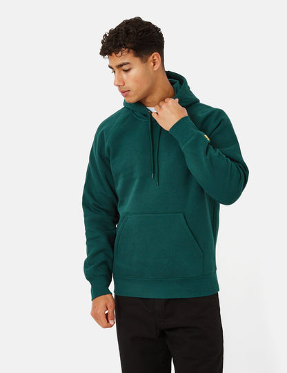 Chase Hooded Sweatshirt - Vert Botanique