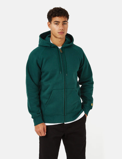 Veste à capuche Chase - Vert botanique