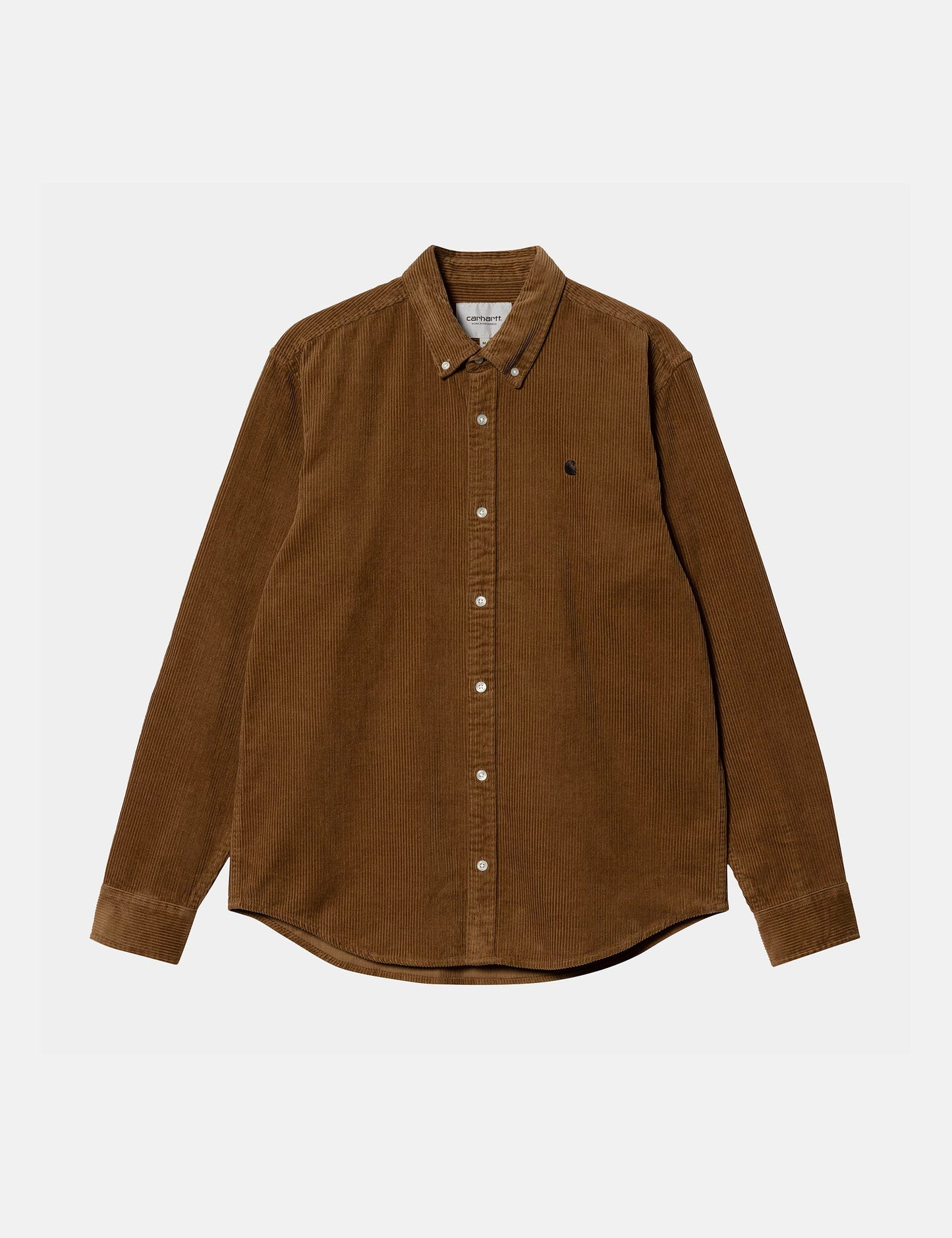 Chemise Madison en velours côtelé - Hamilton Brown/Black
