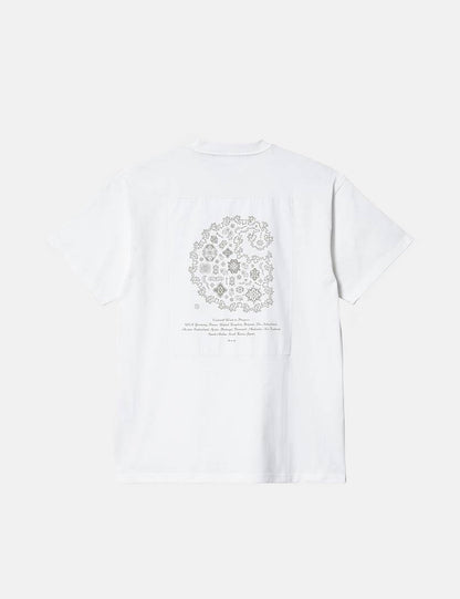 T-shirt à empiècements Verse - Blanc