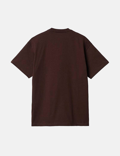 T-shirt Bubble Script - Ale Brown