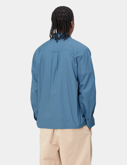 Long Sleeve Craft Shirt - Sorrent Blue