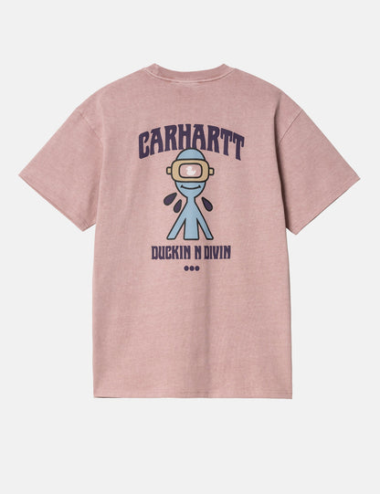 Duckin' T-Shirt (Loose) - Glassy Pink