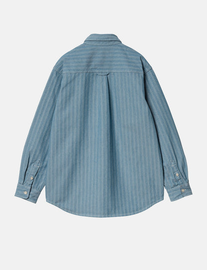 Menard Over Shirt - Blue Rinsed
