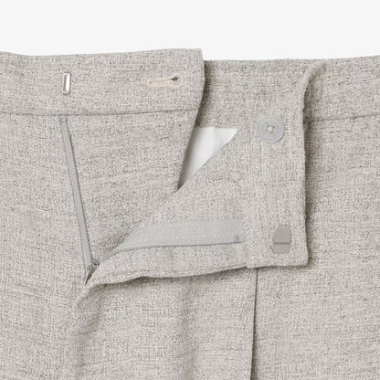 Relaxed Fit Slub Weave Pants