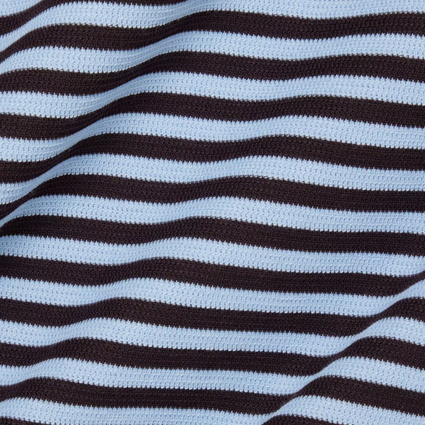 Textured Striped Cotton T-shirt